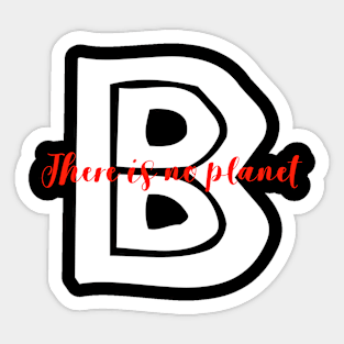 PLANET B 49 Sticker